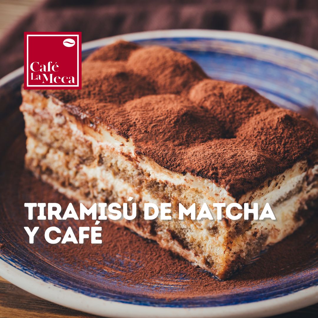 Tiramisú de Matcha y Café