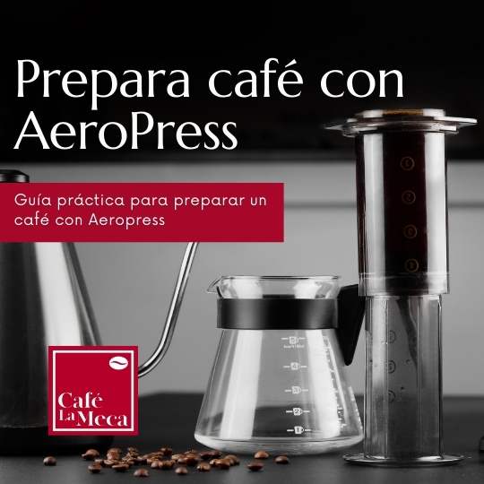 ¿Cómo preparar café con AeroPress?