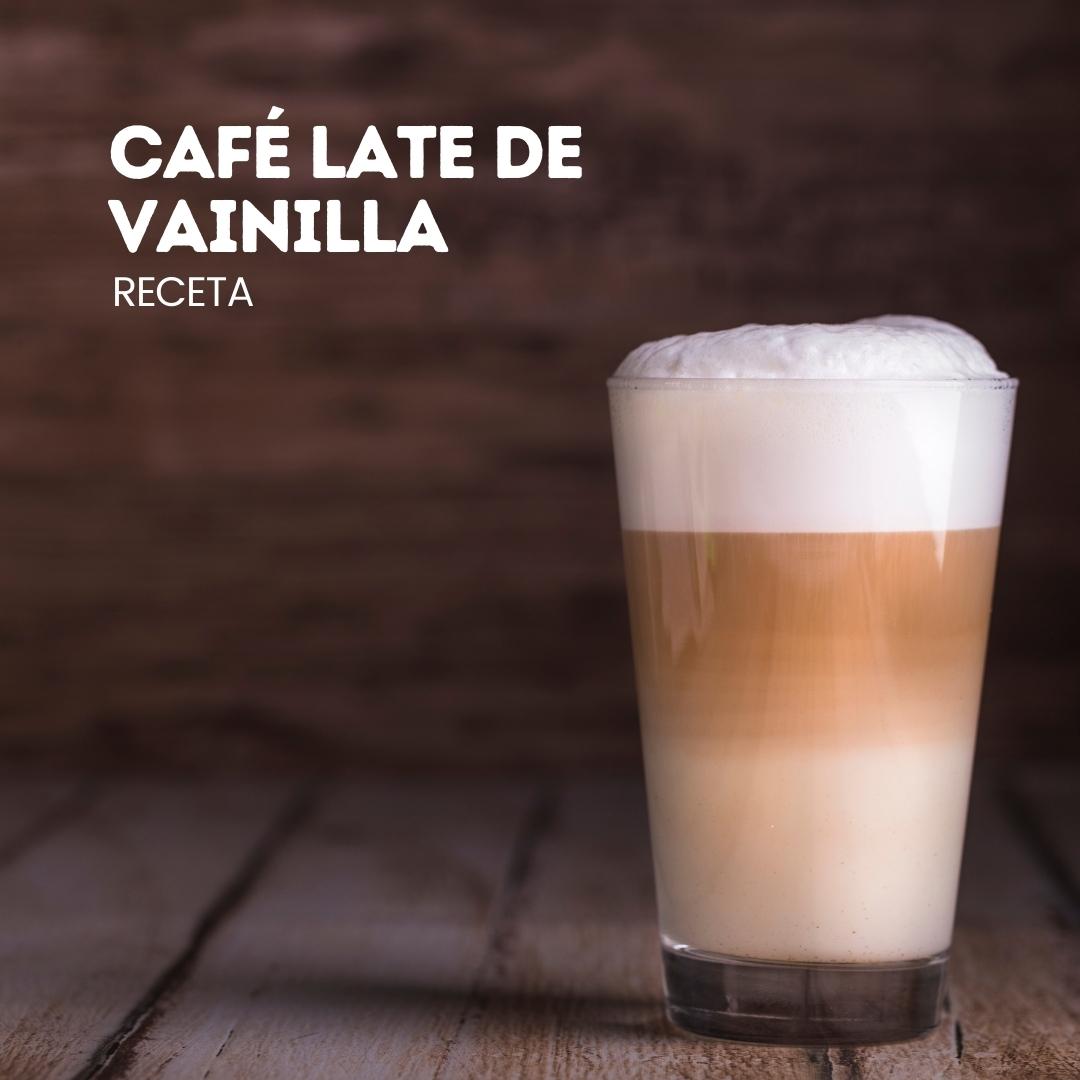 Latte de vainilla - Café la Meca