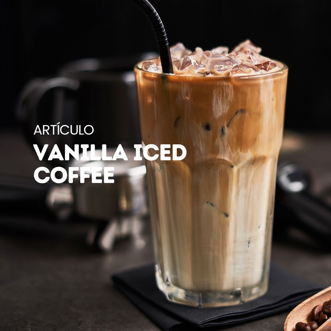 Vanilla iced coffee - Café la Meca