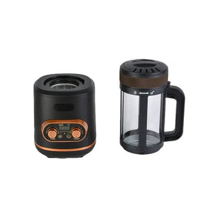 Tostador eléctrico de granos de café, con control de temperatura y función de sincronización, refrigeración automática, 220V, 110V