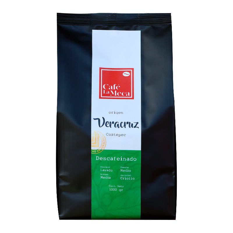 Café La Meca Descafeinado Gourmet - Café De Altura Clasificado - Veracruzano - Café la Meca