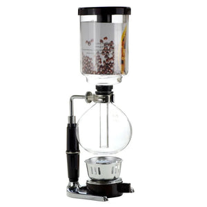 Cafetera sifón de estilo japonés, cafetera resistente de vidrio para elaboración de cerveza para 5 tazas - Café la Meca