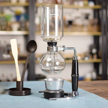 Cargar imagen en el visor de la galería, Cafetera sifón de estilo japonés, cafetera resistente de vidrio para elaboración de cerveza para 5 tazas - Café la Meca
