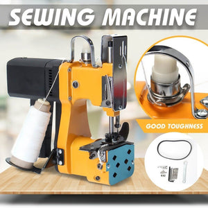 Maquina cosedora de sacos eléctrica de baterías Overlock GK - 890 - Café la Meca