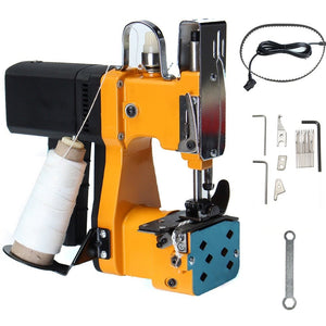 Maquina cosedora de sacos eléctrica de baterías Overlock GK - 890 - Café la Meca