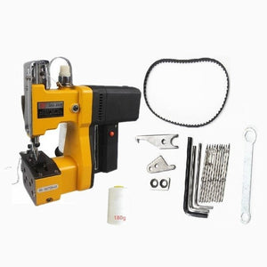 Maquina cosedora de sacos eléctrica de baterías Overlock GK - 890 - Café la Meca