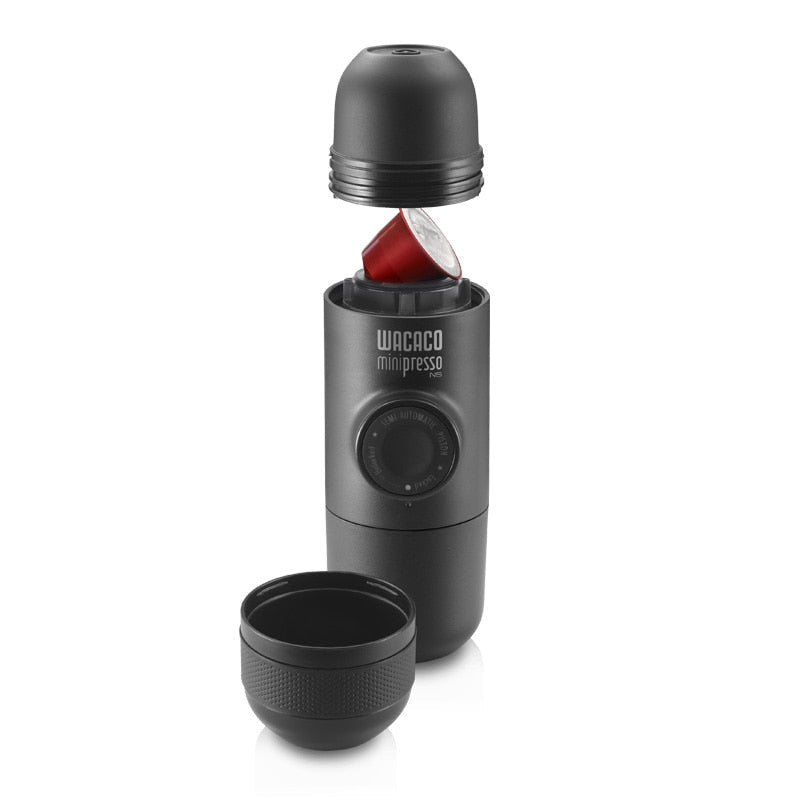 Máquina de espresso portatil para cápsulas. Perfecto para senderismo. (PRODUCTO DE IMPORTACIÓN). - Café la Meca