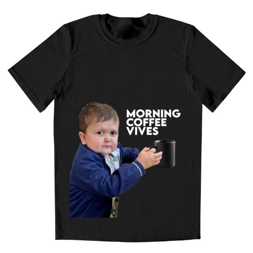 Playera Morning Coffee Vives Hasbulla - Café la Meca