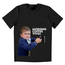Cargar imagen en el visor de la galería, Playera Morning Coffee Vives Hasbulla - Café la Meca
