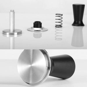 Tamper de café Barista con resorte calibrado, Tamper de acero inoxidable, 51mm, 53mm, 58mm - Café la Meca