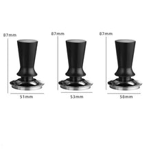 Cargar imagen en el visor de la galería, Tamper de café Barista con resorte calibrado, Tamper de acero inoxidable, 51mm, 53mm, 58mm - Café la Meca
